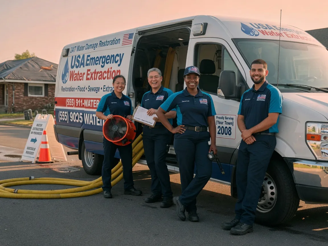Emergency Water Removal company in Ama, LA